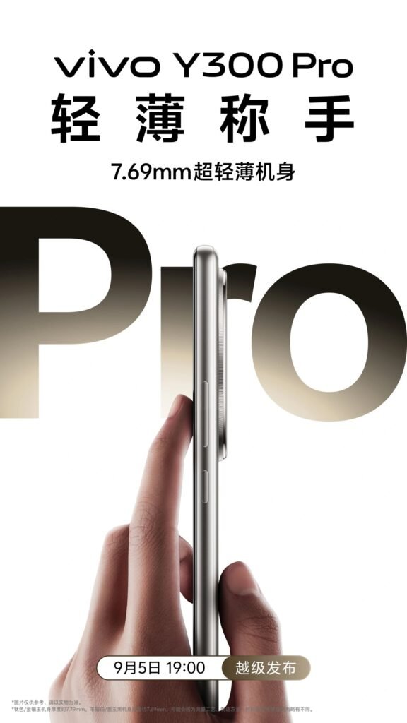 Vivo Y300 Pro Thickness