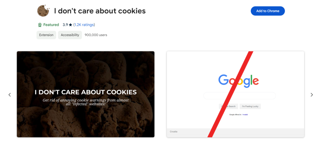 accept and reject cookies best chrome extension